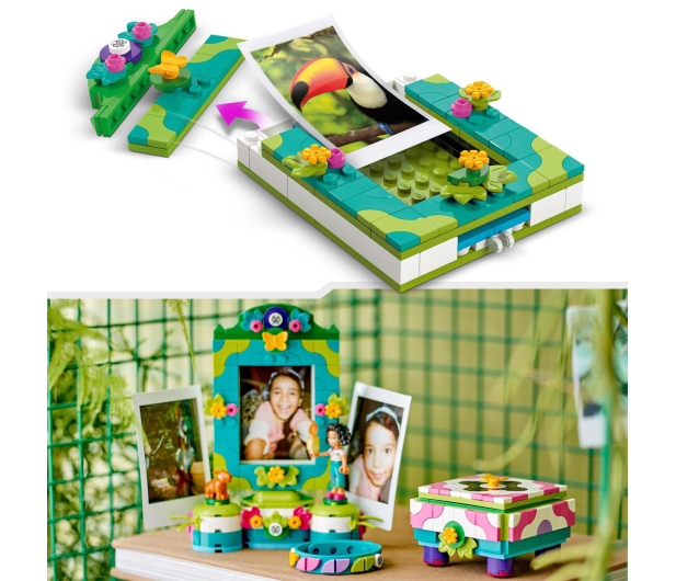 LEGO Disney 43239 Ramka na zdjęcia i szkatułka Mirabel - 1220593 - zdjęcie 5